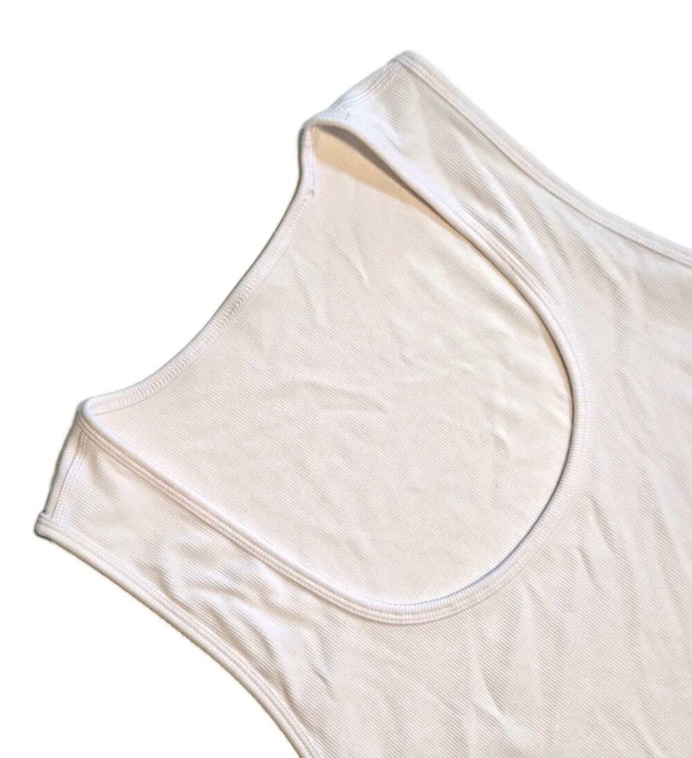 Vuori Women's White Halo Essential Scoop Tank Top SZ XL